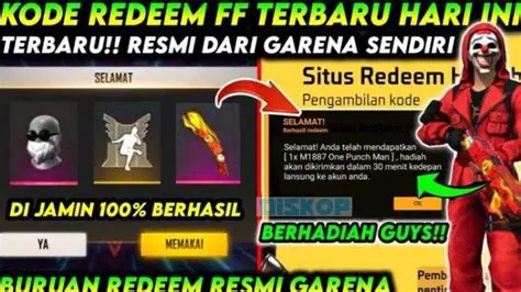 Kode Redeem Free Fire: Panduan Lengkap Hadiah Eksklusif & Cara Mendapatkannya