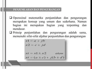 Konsep Matematika yang Mendasar