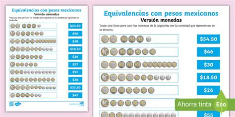 La cantidad de dinero en pesos mexicanos