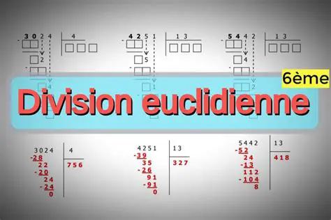 La Division Euclidienne de 96 par 7