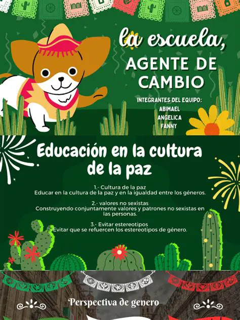 La escuela como agente de cambio