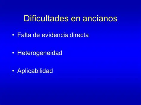 La falta de evidencia directa