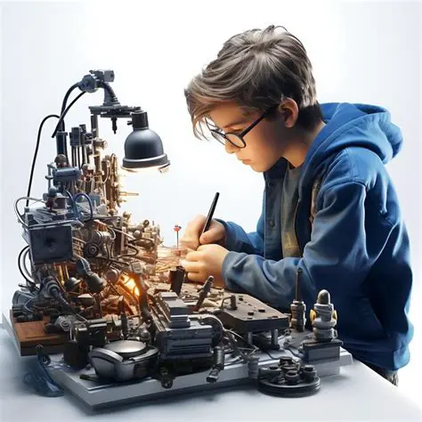 La historia de un joven inventor