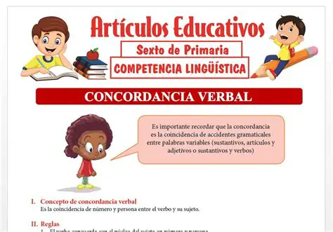 La importancia de la concordancia verbal