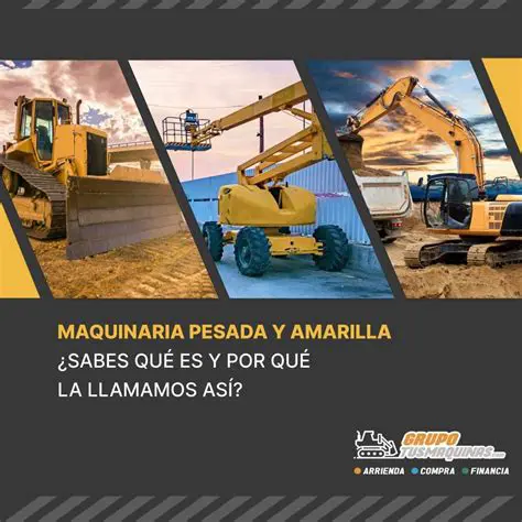 La importancia de la maquinaria