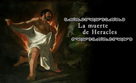 La leyenda de la muerte de Heracles