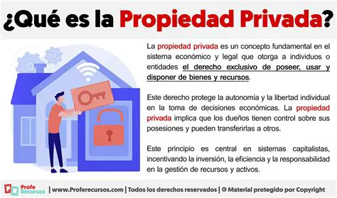 La Propiedad Privada en la Sociedad Moderna