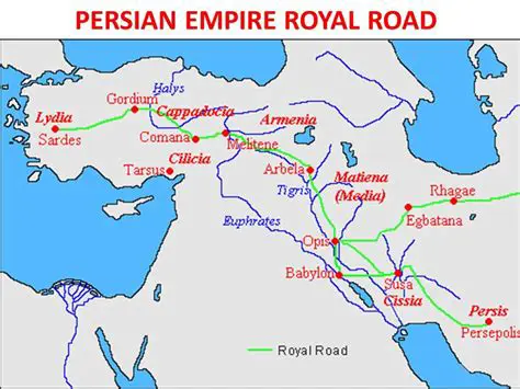 La Red de Carreteras del Imperio Persa