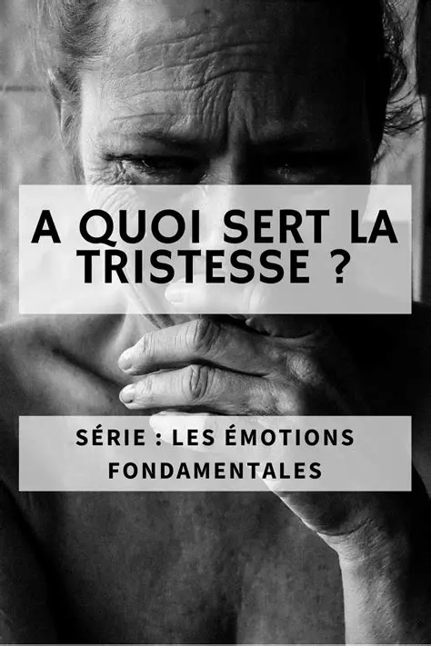 La tristesse est un sentiment universel