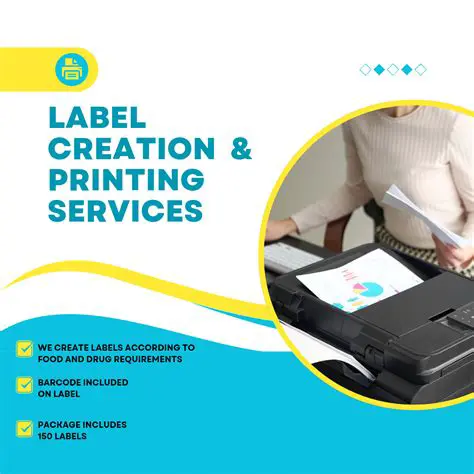 Label Creation and Printing