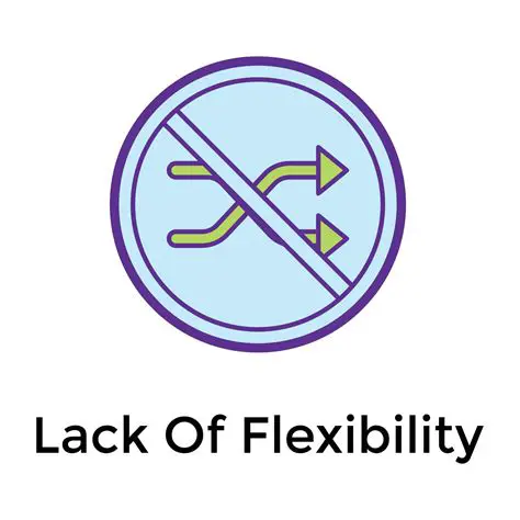 Lack of flexibility in the curriculum
