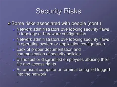 Lack of Proper Configuration