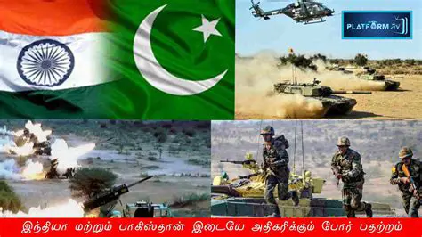 Latest News on India-Pakistan Tensions: Live Updates in Tamil