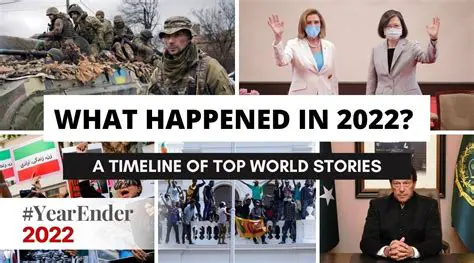 Latest World News Today 2022: A Year of Unprecedented Shifts and Unfolding Stories