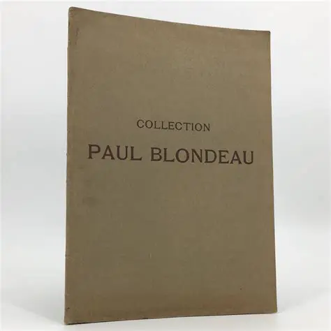 Le Journal Intime de Paul Blondeau