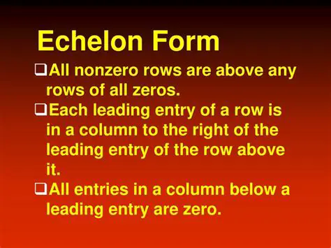 Leading entry is to the right of the leading entry in the row above