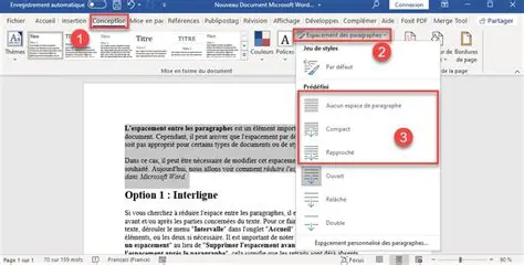 Les avantages de nommer les paragraphes