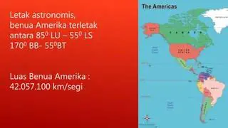 Letak Astronomis Benua Amerika