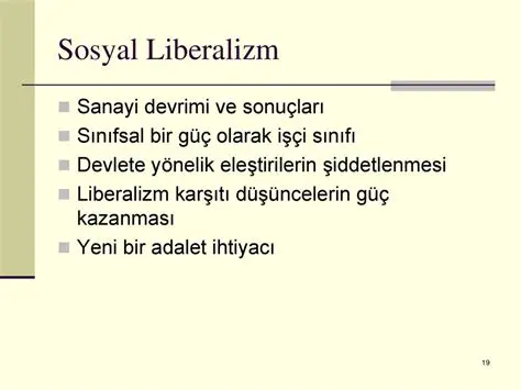 Liberalizm ve Sosyal Sorunlar