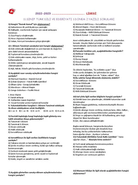 Limit Temsili Soru ve Cevaplar