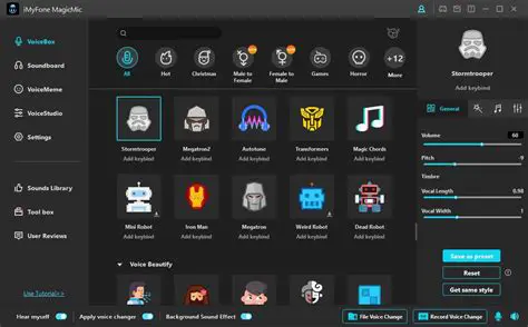 Limitations of Voice Changer
