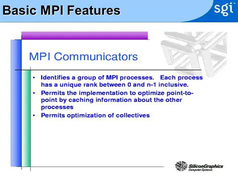 Limited support for certain MPI features