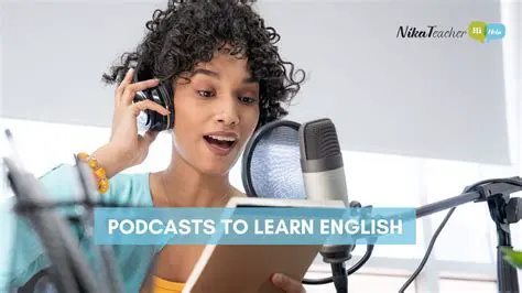 Listen to English podcasts