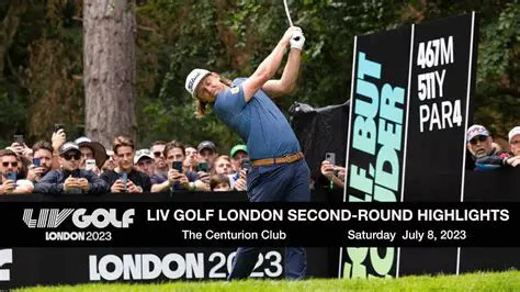 LIV Golf London Round 2: A Recap of the Thrilling Second Day at Centurion Club