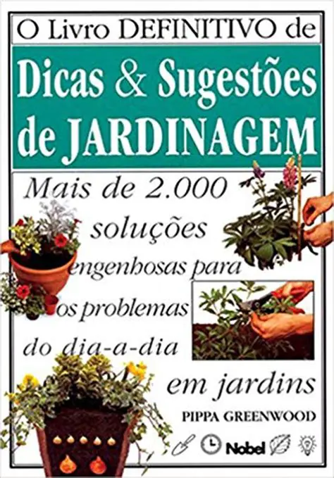Livros sobre jardinagem e cultivo de plantas
