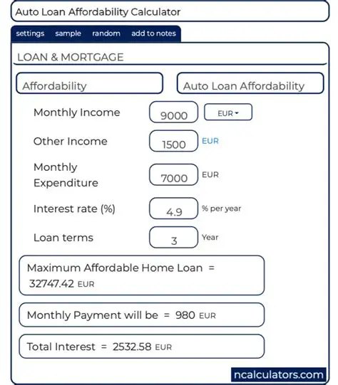 Loan Calculations in South African Rand