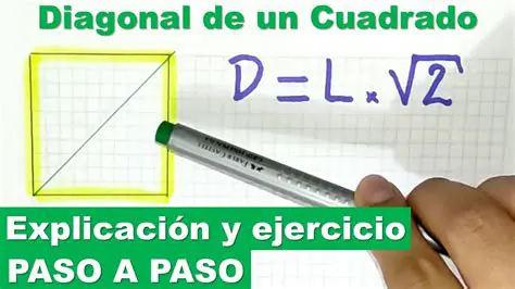 Longitud de la Diagonal de un Cuadrado