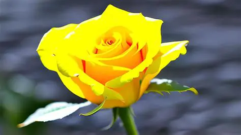 Longitud Media de las Rosas Amarillas