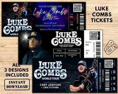Secure Your Luke Combs Tickets: An Essential Guide for Fans