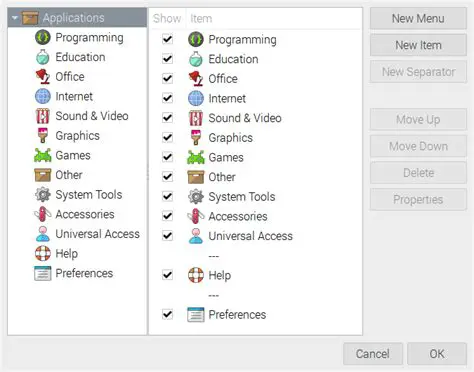 Main Features of Command Menu Editor