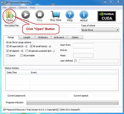 Main Features of Daossoft ZIP Password Recovery