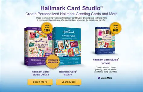 Main Features of Hallmark Card Studio 2016