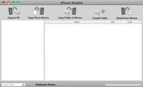 Main Features of iPhone DiskAid
