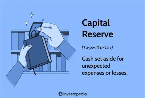 Maintain adequate capital reserves