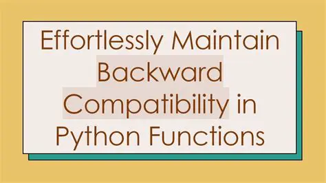 Maintain backward compatibility