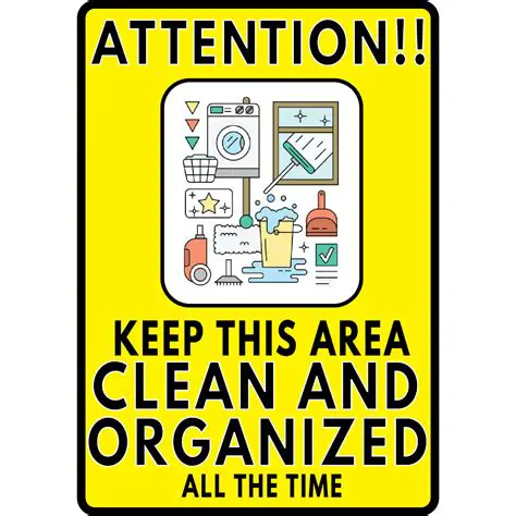 Maintain the Area Regularly