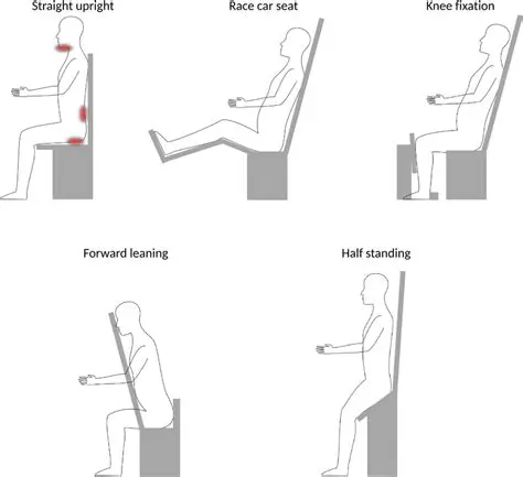 Maintaining an upright sitting position
