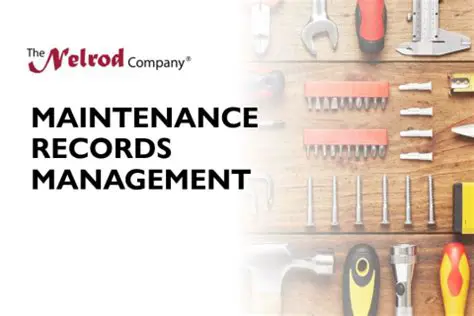 Maintenance Records Management