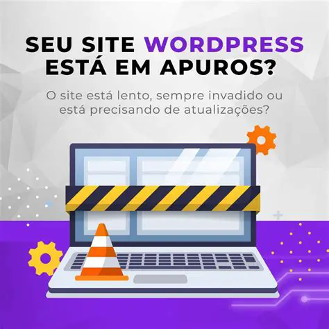 Mantenha o seu site atualizado