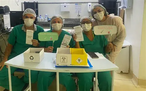 Manuseio correto da amostra