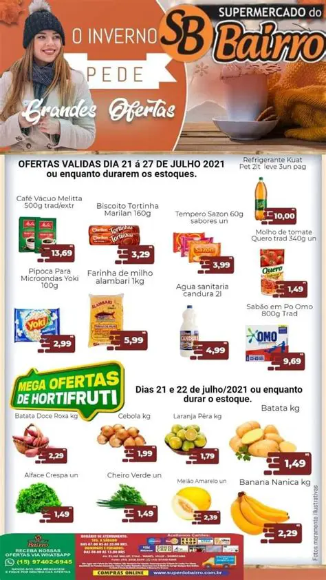 Maria foi ao supermercado do bairro e trouxe esses produtos