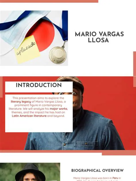 Mario Vargas Llosa: A Literary Titan and His Enduring Legacy