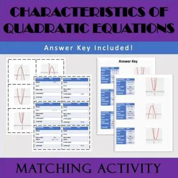 Matching Attributes to Quadratic Functions