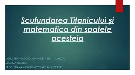 Matematica din spatele expresiei