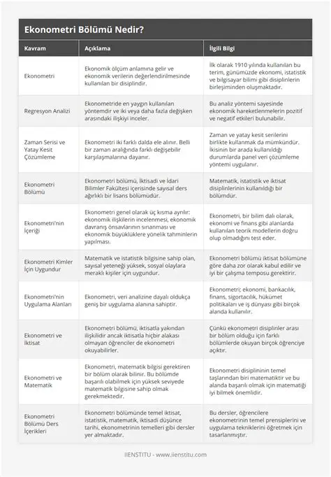 Matematik bilgisine sahip olmak