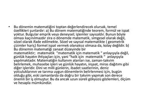 Matematikte zaman hesaplama